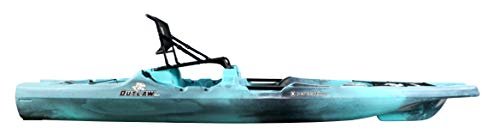 Perception Outlaw 11.5 Sit-On-Top Fishing Kayak – Fold-Away Frame Seat, 4 Rod Holders & Integrated Tackle Trays (11′ 6″, Moss Camo) - Image 10