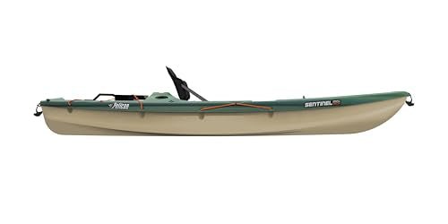 Pelican Sentinel 100X 9′6″ Sit-On-Top Fishing Kayak – Lightweight HDPE Angler Kayak with ERGOLounge™ Seating & ExoPak™ Storage (Forest Mist) - Image 4