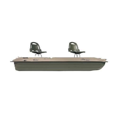 Pelican Bass Raider 10E 10.2 ft Angler Fishing Boat – RAM-X™ Hull, Pre-Wired, 600 lb Capacity - Image 3