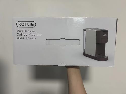 KOTLIE AC-513HF 5-in-1 19-Bar Multi-Capsule Espresso Machine – Compatible with Nespresso Original, Dolce Gusto, Lavazza Mio, L’OR, Ground & ESE Pods - Image 23