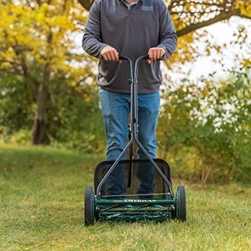 American Lawn Mower Company 14″ (35.6 cm) 4-Blade Manual Reel Mower – 5-Position Height, 20 lb (9.1 kg) - Image 81