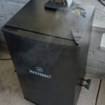 Masterbuilt 30-Inch Digital Electric Vertical Smoker – 710 Sq In Cooking Area, Side Wood Chip Loader, Digital Controls, Chrome Racks & Leg Kit – Model MB20070421, Black photo review