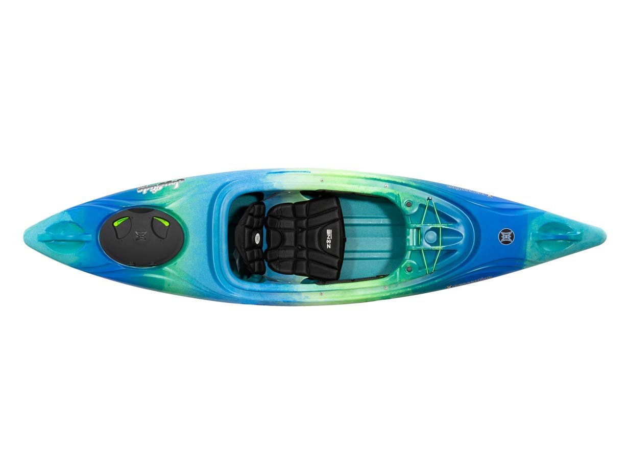 Perception Joyride 10′ Sit-In Kayak for Adults & Kids – Multi-Water Recreational Kayak with Selfie Slot (Deja Vu) - Image 3