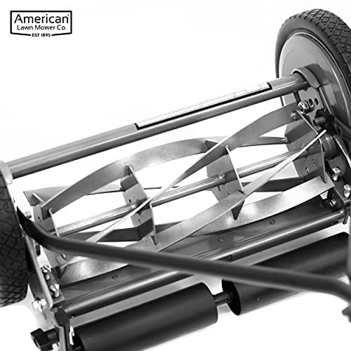 American Lawn Mower Company 14″ (35.6 cm) 4-Blade Manual Reel Mower – 5-Position Height, 20 lb (9.1 kg) - Image 71