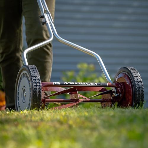 American Lawn Mower Company 14″ (35.6 cm) 4-Blade Manual Reel Mower – 5-Position Height, 20 lb (9.1 kg) - Image 10