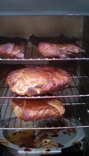 Masterbuilt 30-Inch Digital Electric Vertical Smoker – 710 Sq In Cooking Area, Side Wood Chip Loader, Digital Controls, Chrome Racks & Leg Kit – Model MB20070421, Black photo review