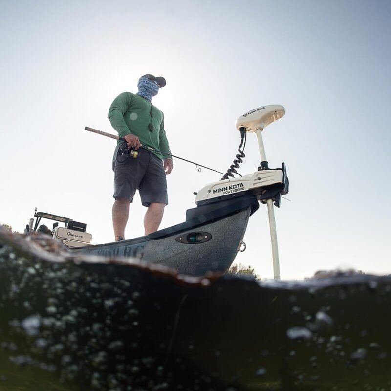 Minn Kota 1363586 Riptide PowerDrive Bow-Mount Trolling Motor with Wireless Remote, 70 Lb. Thrust, 54 in. Shaft, Saltwater - Image 6