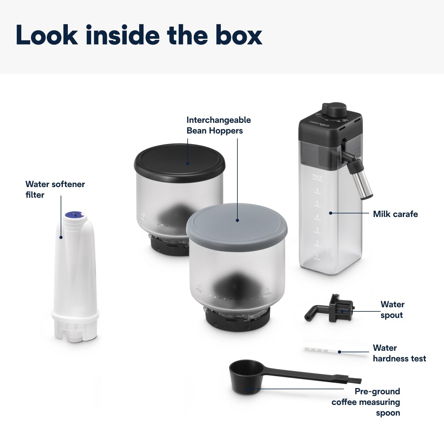 De'Longhi Rivelia – Bean-to-Cup Coffee Machine EXAM440.55.G - Image 27