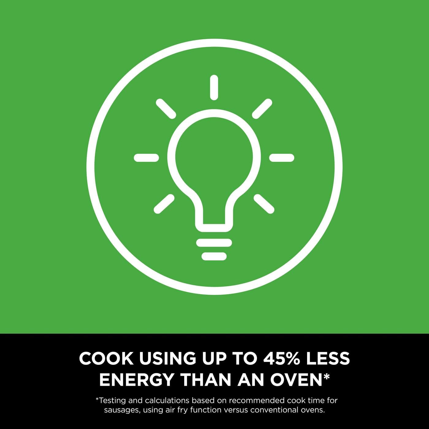 Ninja AF300UK Dual Zone Air Fryer - 7.6L, 2 Drawers, 6-in-1 Cooking, Energy Efficient, Oil-Free, Non-Stick, Dishwasher Safe, Black/Silver - Image 59