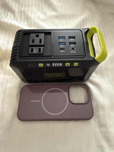 MARBERO M82 Portable Power Station – 88Wh/24000mAh Lithium Battery | 80W AC Output | Solar Rechargeable Backup Power Bank for Camping, Emergency, RV & Outdoor Use photo review