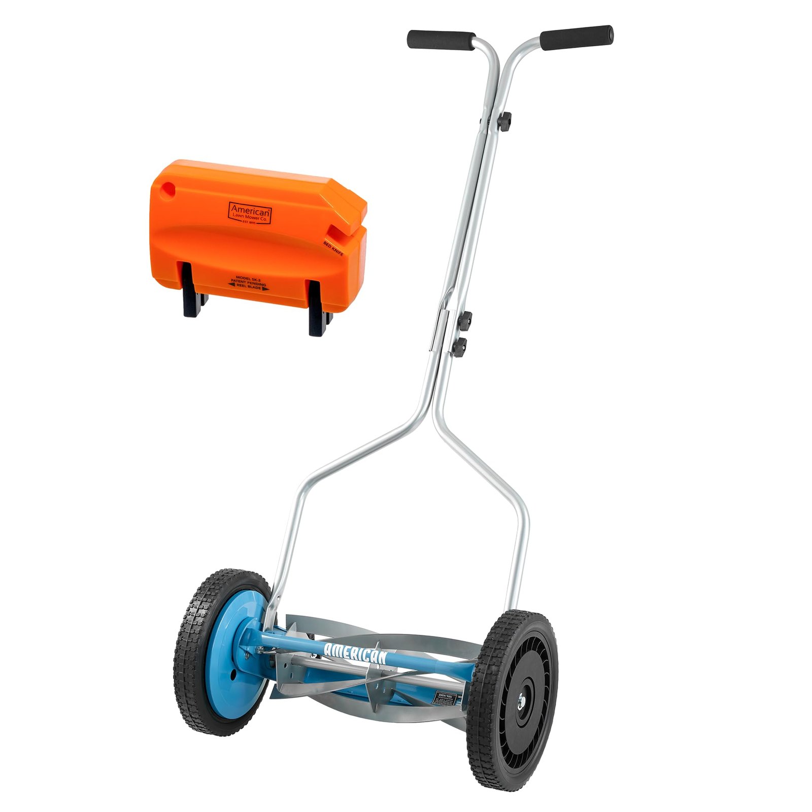 American Lawn Mower Company 14″ (35.6 cm) 4-Blade Manual Reel Mower – 5-Position Height, 20 lb (9.1 kg) - Image 2