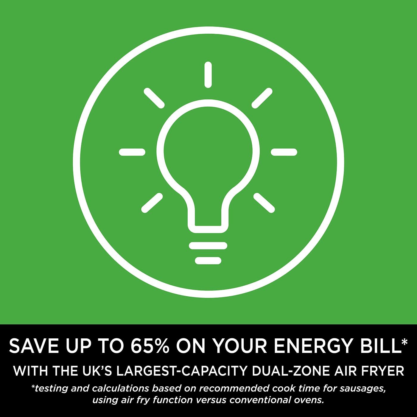 Ninja AF300UK Dual Zone Air Fryer - 7.6L, 2 Drawers, 6-in-1 Cooking, Energy Efficient, Oil-Free, Non-Stick, Dishwasher Safe, Black/Silver - Image 31