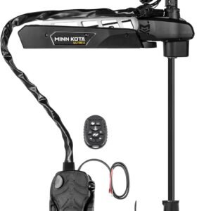 Minn Kota 1368900 Ultrex Quest Brushless Bow-Mount Trolling Motor with Dual Spectrum Chirp Sonar, Micro Remote, 90/115 Lb. Thrust, 45 in. Shaft, Freshwater