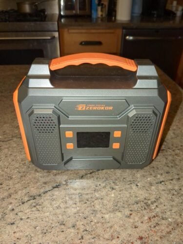 ZeroKor 300W Portable Solar Generator with 60W Foldable Panel – 280Wh Lithium Battery Power Station – Pure Sine Wave 110V AC/DC/USB Outlets – 5.1 lbs (2.3 kg) Lightweight – for RV, Home Backup, Camping photo review