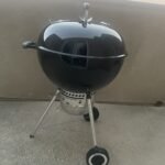 Weber Original Kettle Premium Charcoal Grill – 22-Inch Black BBQ with Hinged Cooking Grate, One-Touch Cleaning System, Heat Retention Lid, and Built-In Thermometer photo review