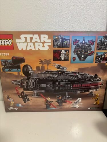 LEGO Star Wars The Dark Falcon 75389 Buildable Starship Set, Millennium Falcon Alternative with 6 Unique Minifigures, Collectible Toy Gift for Kids Aged 10+ and Star Wars Fans photo review