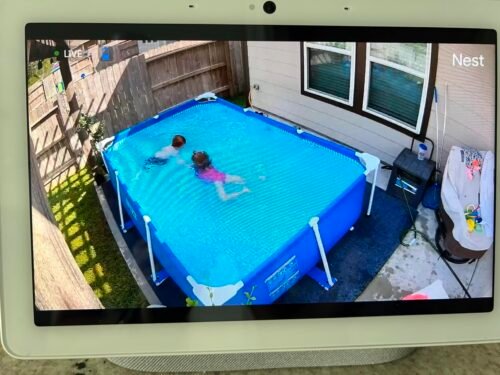 Intex 9.8ft x 6.6ft x 29.5in (300cm x 201cm x 75cm) Rectangular Above Ground Pool with Metal Frame & Flow Control Valve – Easy Setup Family Backyard Pool – 4,500L Capacity – Blue photo review