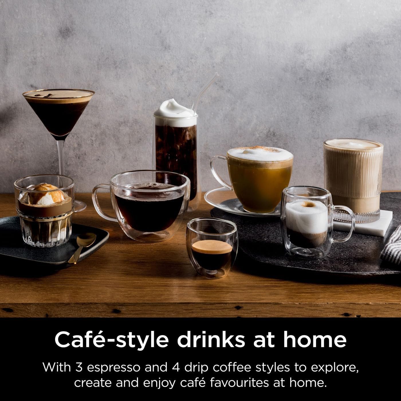 Ninja Luxe Premier ES601UK – 3-in-1 Espresso, Cold Brew & Filter Coffee Machine with Built-In Grinder & Milk Frother (Silver) - Image 2