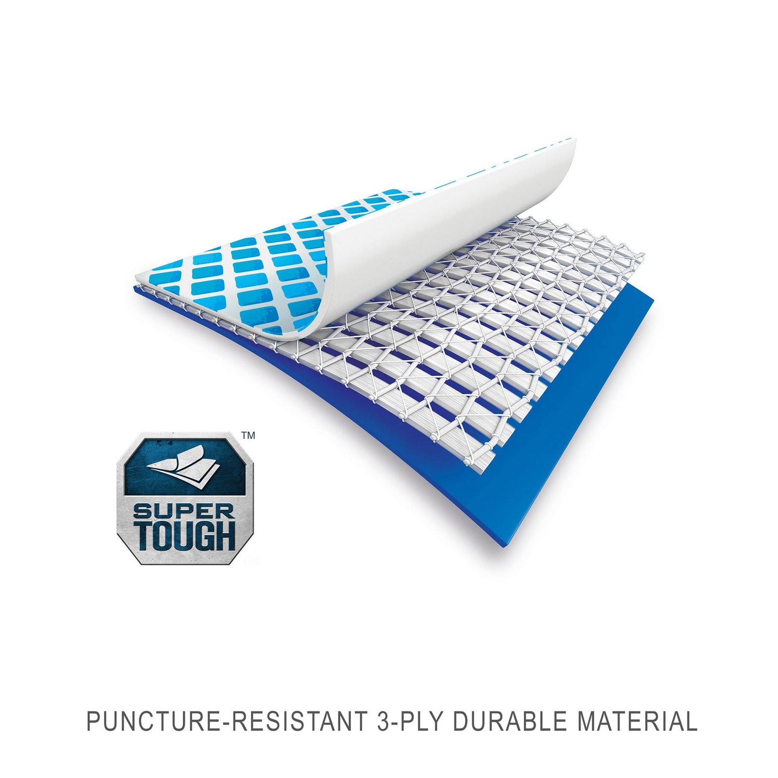 Intex 9.8ft x 6.6ft x 29.5in (300cm x 201cm x 75cm) Rectangular Above Ground Pool with Metal Frame & Flow Control Valve – Easy Setup Family Backyard Pool – 4,500L Capacity – Blue - Image 27