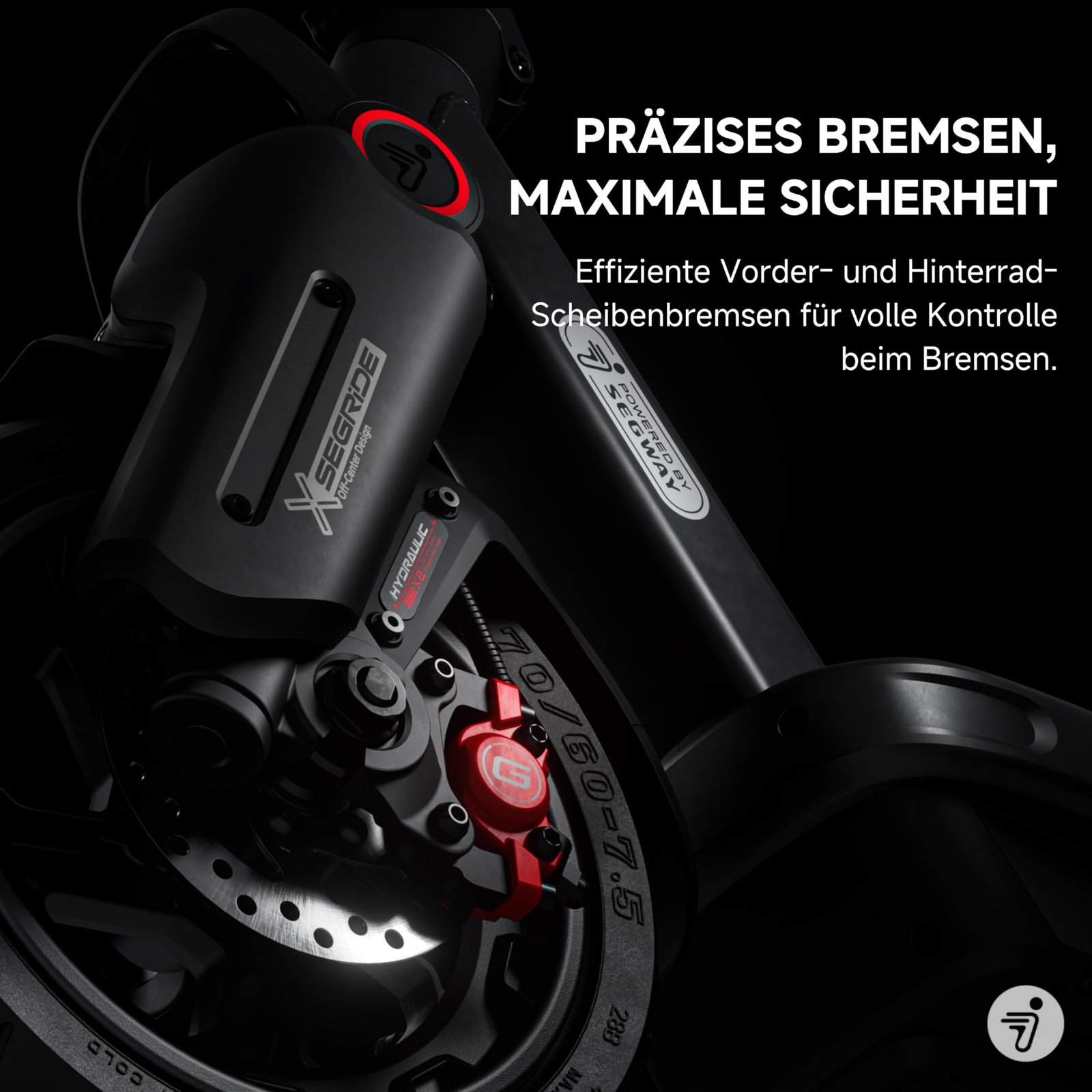 Segway-Ninebot MAX G2 D Electric Scooter for Adults – 70 km Range, 20 km/h Speed, Dual Suspension, Apple Find My, Road-Legal (EU) - Image 15