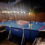 Intex 9.8ft x 6.6ft x 29.5in (300cm x 201cm x 75cm) Rectangular Above Ground Pool with Metal Frame & Flow Control Valve – Easy Setup Family Backyard Pool – 4,500L Capacity – Blue photo review