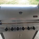 CosmoGrill Pro Deluxe 6+1 Gas Burner BBQ Grill – Large Outdoor Barbecue with Side Burner, Warming Rack, Thermometer & Weatherproof Cover – Black photo review