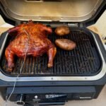 Ninja Woodfire Pro XL OG850 Electric Outdoor Grill and Smoker – 4-in-1 Portable BBQ with Built-In Thermometer, Air Fry, Bake, and Real Woodfire Flavor – Stainless Steel, 22-Inch, Dark Grey photo review