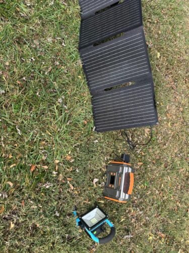 ZeroKor 300W Portable Solar Generator with 60W Foldable Panel – 280Wh Lithium Battery Power Station – Pure Sine Wave 110V AC/DC/USB Outlets – 5.1 lbs (2.3 kg) Lightweight – for RV, Home Backup, Camping photo review