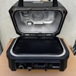 Ninja Woodfire Pro XL OG850 Electric Outdoor Grill and Smoker – 4-in-1 Portable BBQ with Built-In Thermometer, Air Fry, Bake, and Real Woodfire Flavor – Stainless Steel, 22-Inch, Dark Grey photo review