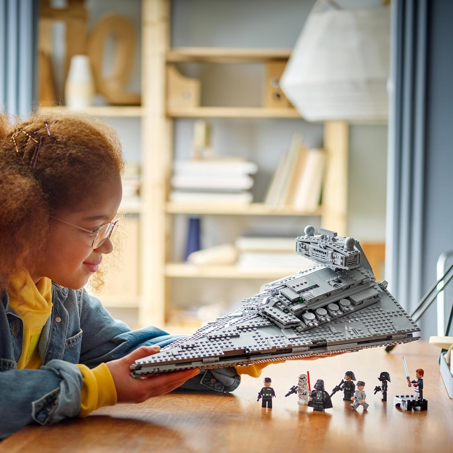 LEGO Star Wars Imperial Star Destroyer 75394 Building Set, 1,555 Pieces – Starship Model with 7 Minifigures Including Darth Vader & Cal Kestis – Birthday Gift for Kids Ages 10+ - Image 5