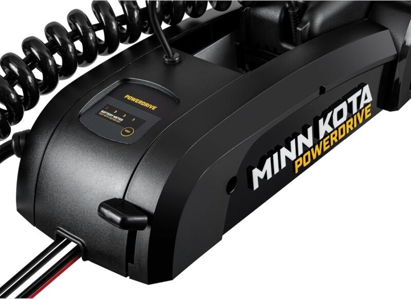 Minn Kota PowerDrive 55 lb Thrust Bow-Mount Trolling Motor with Micro Remote, 54″ Shaft, Freshwater - Image 3