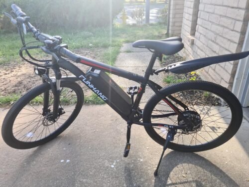 Funhang EB-M1 26″ Electric Mountain Bike – 500 W (1 000 W peak) motor, 48 V 374 Wh removable battery, 35 km h⁻¹ top-speed, up to 80 km range photo review