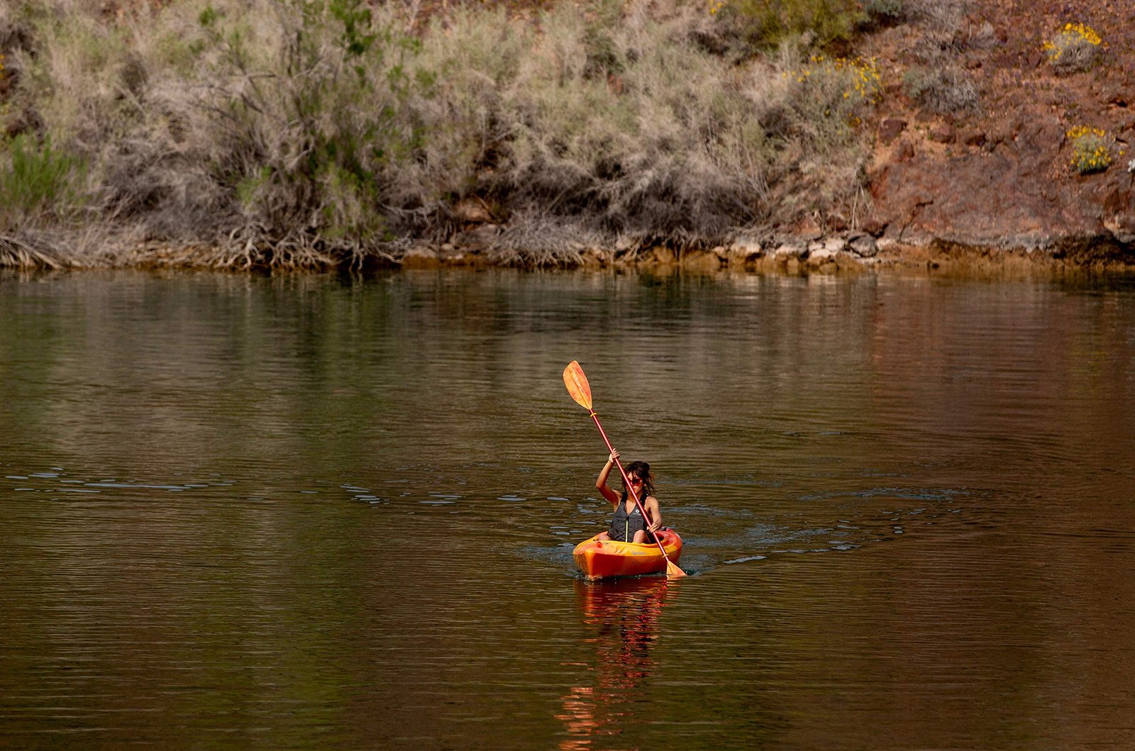 Perception Joyride 10′ Sit-In Kayak for Adults & Kids – Multi-Water Recreational Kayak with Selfie Slot (Deja Vu) - Image 10