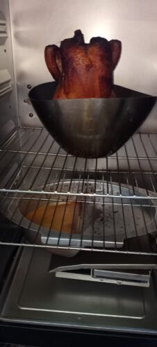 Masterbuilt 30-Inch Digital Electric Vertical Smoker – 710 Sq In Cooking Area, Side Wood Chip Loader, Digital Controls, Chrome Racks & Leg Kit – Model MB20070421, Black photo review