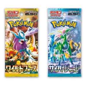 Pokemon Scarlet & Violet - Wild Force SV5K & Cyber Judge SV5M - Booster Box Bundle (Japanese)