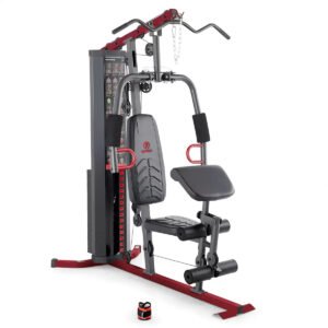 Marcy 68kg (150lb) Stack Home Gym System – Multi-Function Fitness Equipment