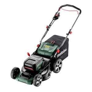 Metabo RM 36-18 LTX BL 46 36V Brushless 46cm Lawn Mower with 2 x 5.2Ah Battery & Charger