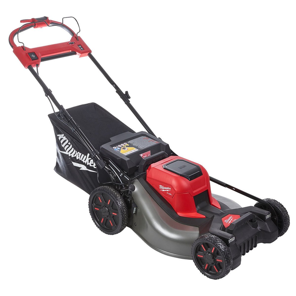 Milwaukee M18F2LM53-122 36V Fuel 53cm Self Propelled Lawn Mower with 2 x 12.0Ah Battery & Dual Bay Super Charger