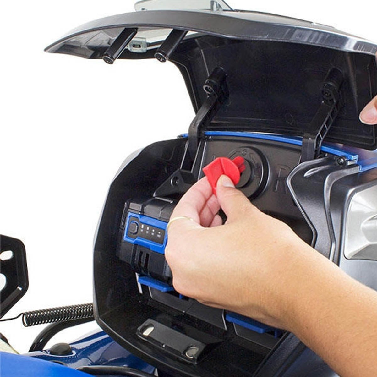 Hyundai HYM80LI460P 80V Cordless Lawn Mower 45cm With 2 x 2.5Ah Li-Ion Battery Powered & Charger